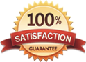 100% Customer Satisfaction Guarantee logo